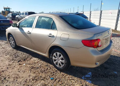 2009 Toyota Corolla Le z USA, uszkodzony, nr VIN 1NXBU40E49Z058002